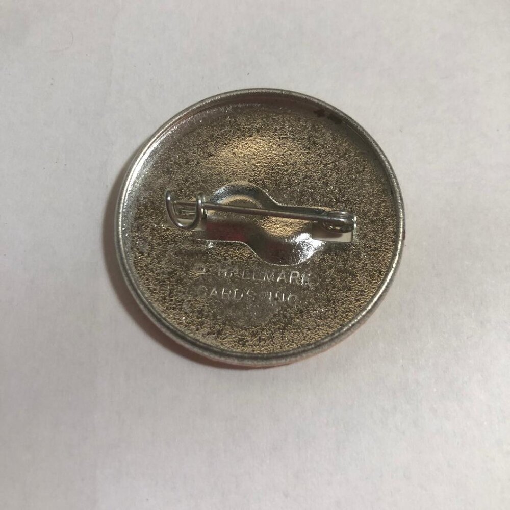 2 Vintage Hallmark Mini Button Pin Easter Bunny R… - image 5